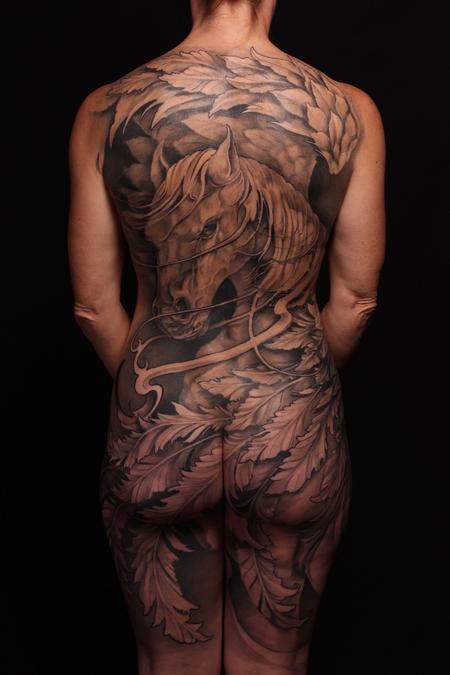 Tattoos - Freehand Pegasus - 119512